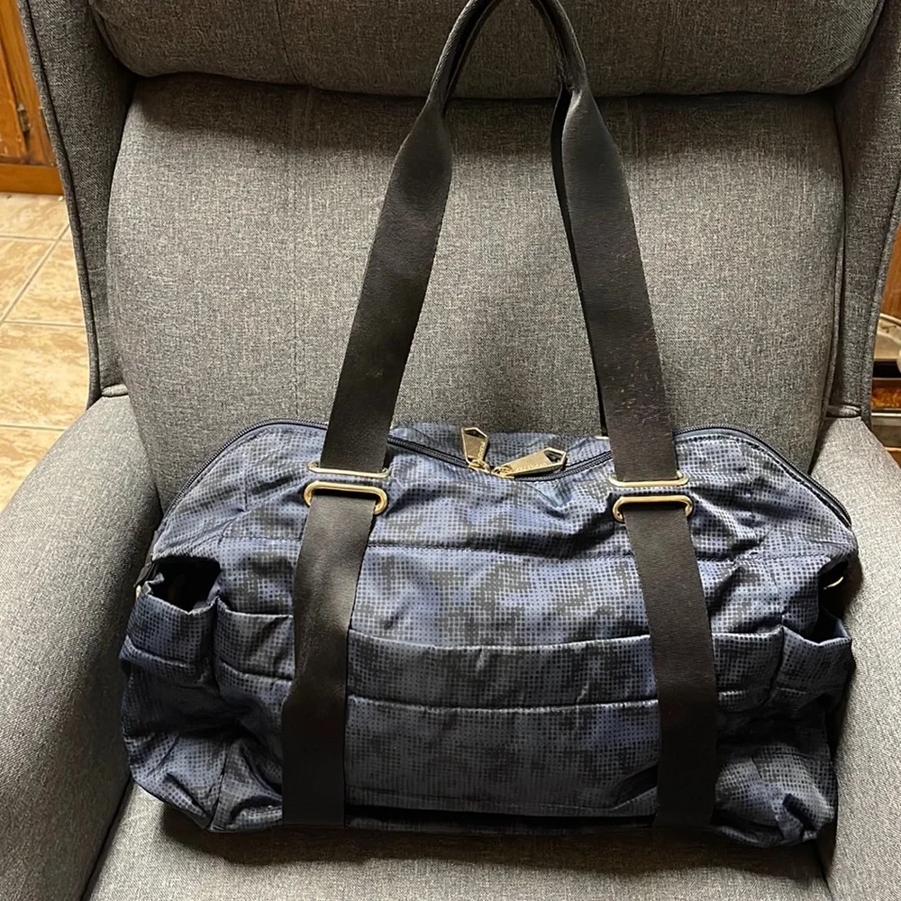 Storksak Sandy Diaper Bag in Blue